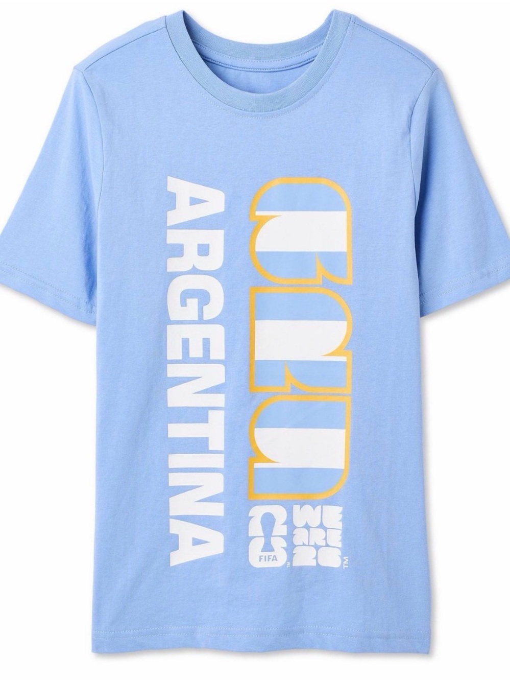 FIFA Kids’ Argentina T-Shirt Size Large